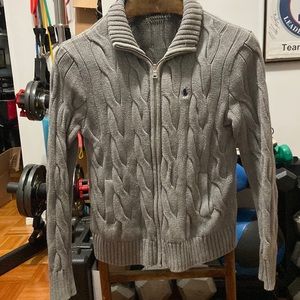 Polo Ralph Lauren Cotton Zip Up Sweater